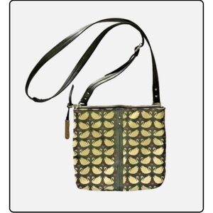 RELIC by Fossil w/Fob Crossbody Purse Bag White Swan Print